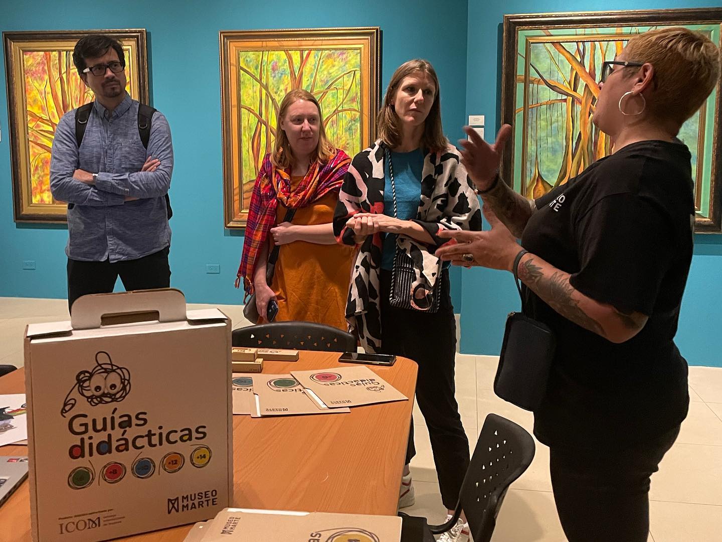 Bezoek van Belgische collega's aan Museo de Arte de El Salvador